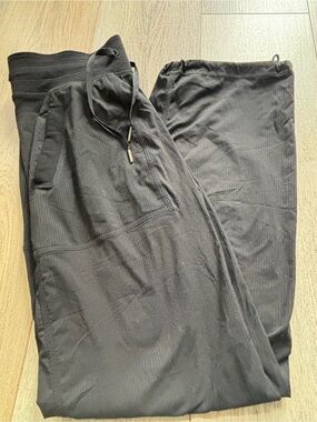 lululemon athletica Black Women's Drawstring Track Pants